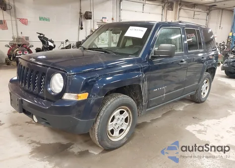 2015 Jeep Patriot Sport из США, поврежденный, VIN 1C4NJRBB8FD357904